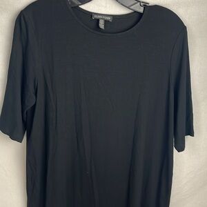 Eileen fisher xs Black Short Sleeve Dress